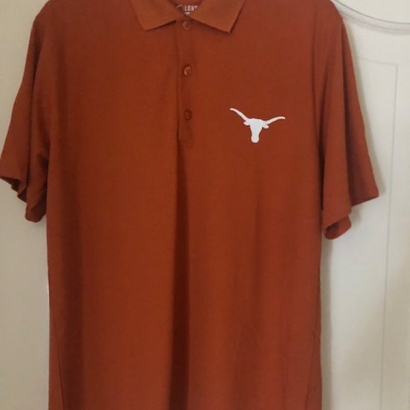 Longhorn Apparel, 100% Polyester Polo, Size M - Picture 1 of 3